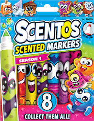SCENTOS Zeichenstifte Set 8 Farben SCENTOS Zeichenstifte Set 8 Farben