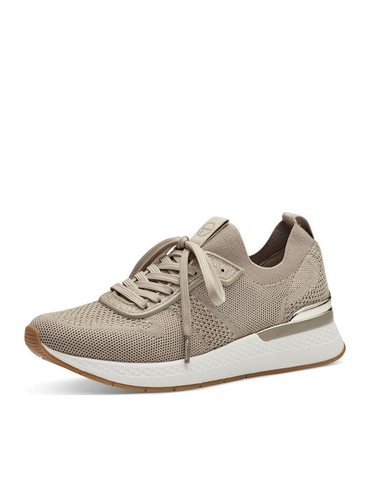 Tamaris Damen Sneakers Beige 1-23712-42-498 Skroutz Germany