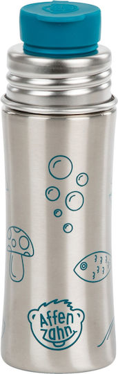 Affenzahn Kinderflasche Rostfreier Stahl Silber 330ml