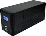 Jiageng JG1088 UPS Off-Line 1000VA 600W with 3 Schuko Power Plugs