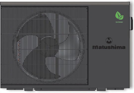 Matushima Αντλία Θερμότητας 11.6kW Μονοφασική 60°C Monoblock