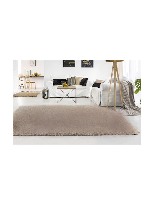 Eco-Carpet Килим За камина Правоъгълена Сиво/бе...
