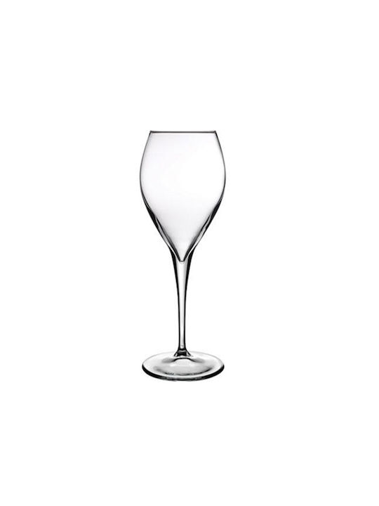Espiel Monte Carlo Σετ Ποτήρια για Λευκό και Κόκκινο Κρασί από Γυαλί σε Κόκκινο Χρώμα Κολωνάτα 24τμχ