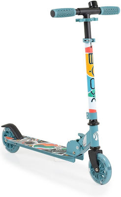 Byox Kids Scooter Foldable Miracle 2-Wheel Blue