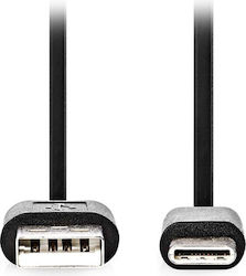 Nedis USB 2.0 USB-C male - USB-A 15W 1m (CCGL60601BK10) Bulk Nedis USB 2.0 USB-C male - USB-A 15W 1m (CCGL60601BK10) Bulk
