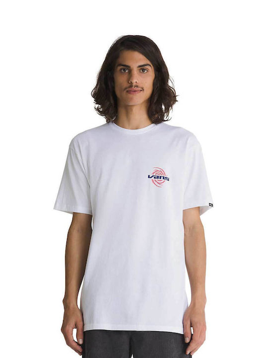 Vans Herren T-Shirt Kurzarm Weiß