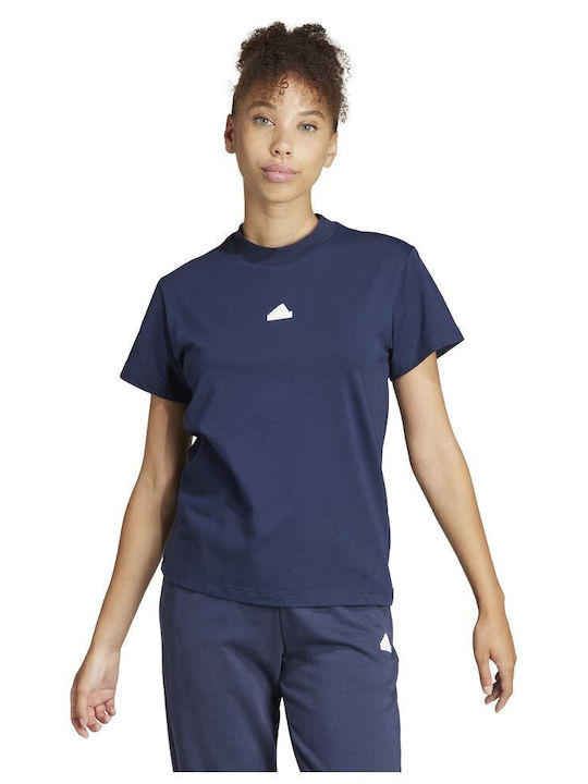 Adidas Feminin Sport Tricou Albastru marin