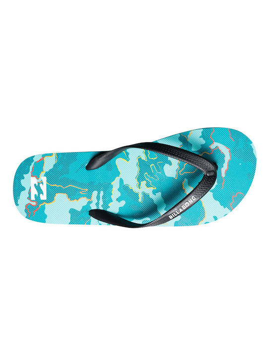 Billabong Men's Flip Flops Light Blue