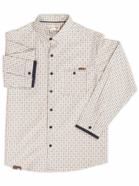 New College Kids Shirt Beige