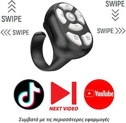Selfie Controller Wireless Controller For Next Video In Tik Tok And Youtube Apps S20 Bluetooth Black Selfie Controller Wireless Controller For Next Video In Tik Tok And Youtube Apps S20 Bluetooth Black