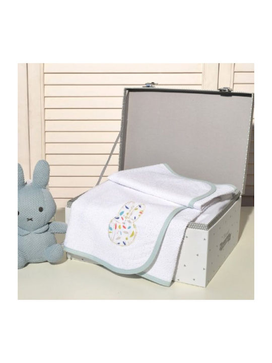 Baby Oliver Burp Cloth Mint