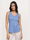 Women's Athletic Cotton Blouse Sleeveless Ciel -8