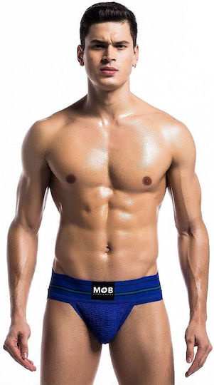 MOB Erotic Wear Ανδρικό Εσώρουχο Jockstrap Μπλε