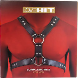 Virgite Ανδρικό Harness Μαύρο