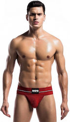 MOB Erotic Wear Ανδρικό Εσώρουχο Jockstrap Κόκκινο