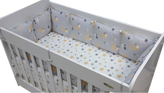 Beboulino Πάντα Κλασική Moon Stars Grey 60x120cm