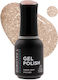 Dorothy L Semi-Permanent Nail Polish Beige Glitter 6082 with Glitter 15ml 1pcs