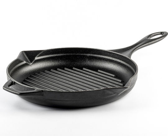 Hosse Solagio Grill aus Gusseisen mit Emaille Innenbeschichtung 28cm