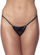 Rimba Frauen Sexy Zeichenfolge Schwarz