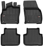 Frogum Set of Front and Rear Mats 4pcs from Rubber for Audi Q3 Black