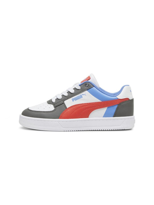 Puma Παιδικά Sneakers Caven 2.0 Block Jr Λευκά