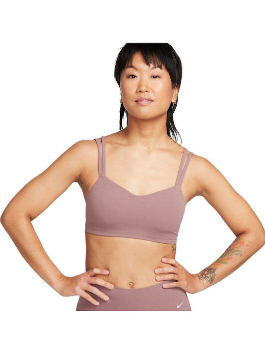Nike ZENVY Women's Bra without Padding Purple