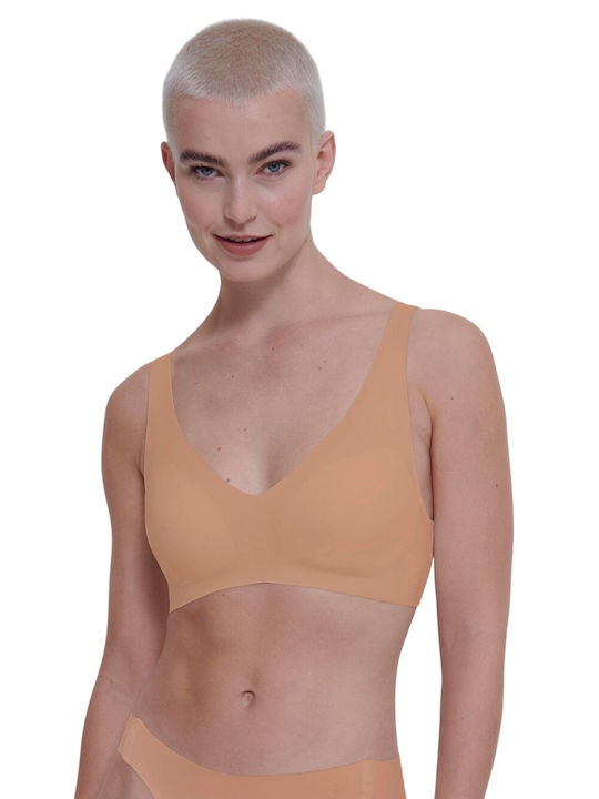 Sloggi Women's Bra without Padding Beige