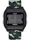 Nixon Digital Men's Watch 36.5mm Chronograph Battery with Rubber Strap