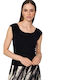 Ale - The Non Usual Casual Women's Sleeveless Sweater Black