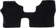 Autopataki Front Mats 2pcs for Toyota Hiace 2004-2019 Black