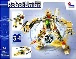 Alleblox 3in1 Robot Union για 6+ Ετών 212τμχ