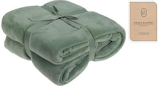 Koopman Koopman Zweisitzer-Sofa Überwurf Fleece 180x230cm Hellgrün