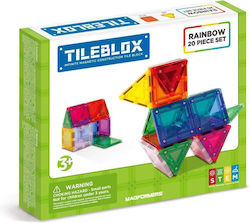 Magformers Tileblox Rainbow για 3+ Ετών 20τμχ