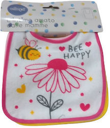 Ellepi Bib Fabric with Hoop & Loop Fastener 6pcs