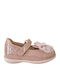 Kids Ballerinas with Hoop & Loop Closure Pink