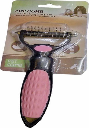 Pawcare Brush Dogs for Coat Cleaning Pink