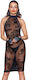 Noir Handmade Dress Sexy Dress Black