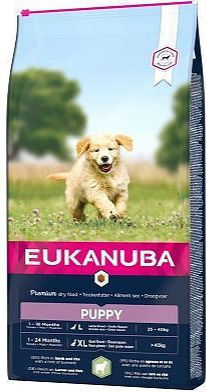Eukanuba Breed 12kg Dry Food for Large Breed Puppies with Lamb and Rice
