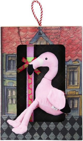 Easter Candle Round Flamingo