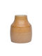 Zaros Vază Decorativă Ceramică Bej 20.5x20.5x23.7cm 1buc