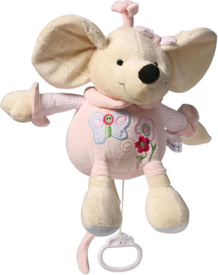 Babyono Κρεμαστό Παιχνίδι Αυτοκινήτου με Μουσική Mouse για Νεογέννητα