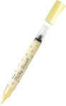 Pentel Brush Drawing Marker Pastel Yellow 1pcs