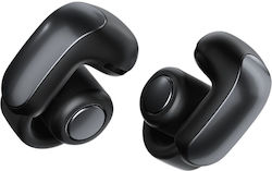 Bose Ultra Open Luftleitung Bluetooth Freisprecheinrichtung Kopfhörer mit Schweißbeständigkeit und Ladehülle Schwarz