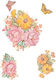Cadence Reispapier Decoupage Blumen