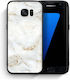 Smartfits Marble Back Cover Λευκό (Galaxy S7 Edge)