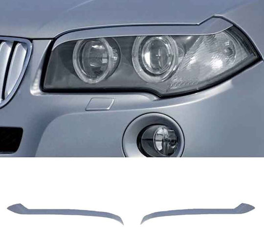 Motordrome Front Headlight Eyebrows for BMW X3