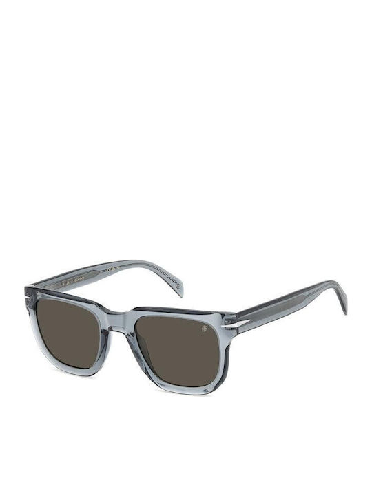 David Beckham Men's Sunglasses with Gray Plasti...