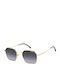 Carrera Women's Sunglasses with Gold Metal Frame and Gray Gradient Lens 334/S J5G/9O