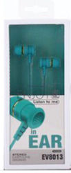 EV8013 In-ear Handsfree Ακουστικά με Βύσμα 3.5m...