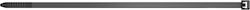 fischer Δεματικά Καλωδίων Πλαστικά 150mmx3.6mm σε Μαύρο χρώμα (100τμχ) (87491)